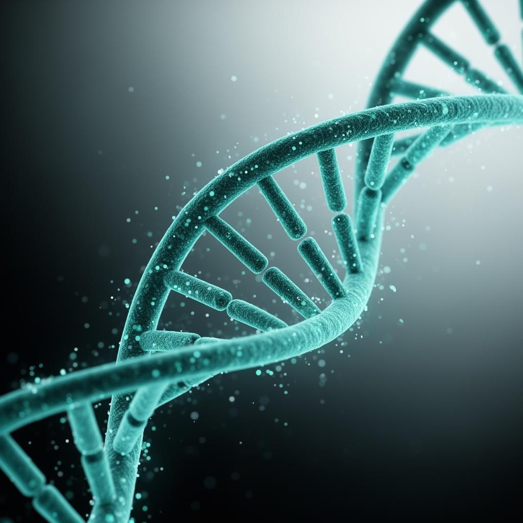 DNA strand visualization
